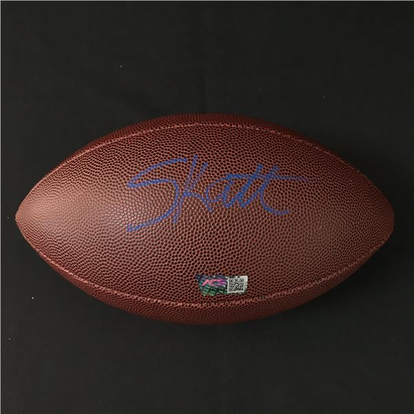 CAM SKATTABOO SIGNED WILSON FOOTBALL (ACE COA)