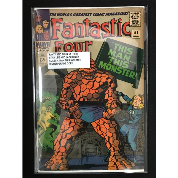 FANTASTIC FOUR #51 (1966) - MARVEL COMICS