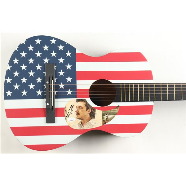 MORGAN WALLEN SIGNED GUITAR JSA COA