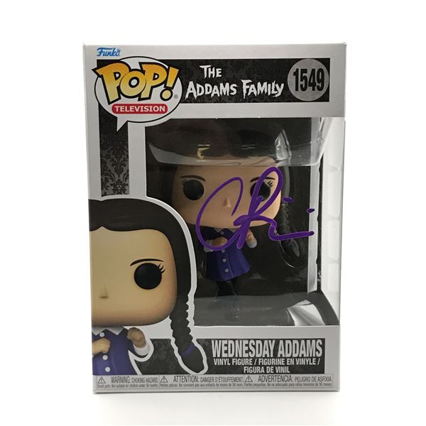 CHRISTINA RICCI SIGNED AND FRAMED WEDNESDAY ADDAMS FUNKO - WWOC COA