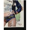 Image 2 : MARGOT ROBBIE SIGNED HARLEY QUINN SMALL POSTER WITH COA