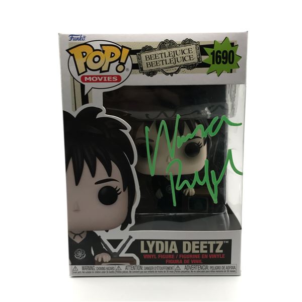 WINONA RYDER SIGNED BEETLEJUICE FUNKO POP - KB COA