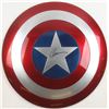 Image 1 : CHRIS EVANS SIGNED CAPTAIN AMERICA SHIELD - BECKETT AND FANATICS COA