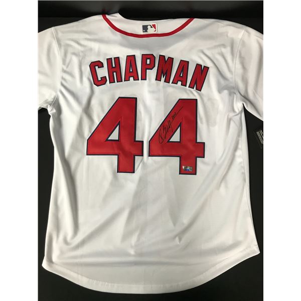 AROLDIS CHAPMAN SIGNED RED SOX JERSEY - ACE COA