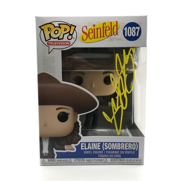 JULIA LOUIS-DREYFUS SIGNED ELAINE SEINFELD FUNKO POP - KB COA