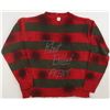 Image 1 : ROBERT ENGLUND SIGNED AND INSCRIBED 'FREDDY' SWEATER - BECEKTT COA