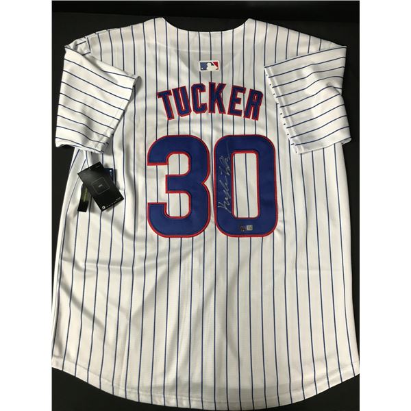 KYLE TUCKER SIGNED CHICAGO CUBS JERSEY - ACE COA
