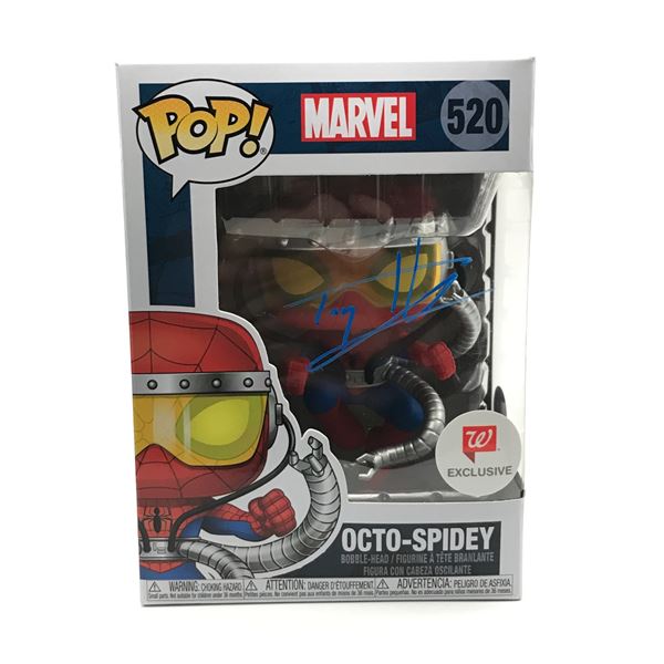 TOM HOLLAND SIGNED OCTO-SPIDEY FUNKO POP - KB COA