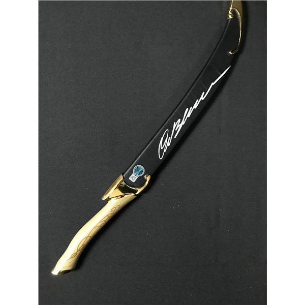 ORLANDO BLOOM SIGNED LORD OF THE RINGS ELVISH SWORD - WWOC COA