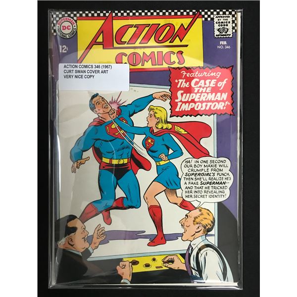 ACTION COMICS #346 (1967) - DC COMICS