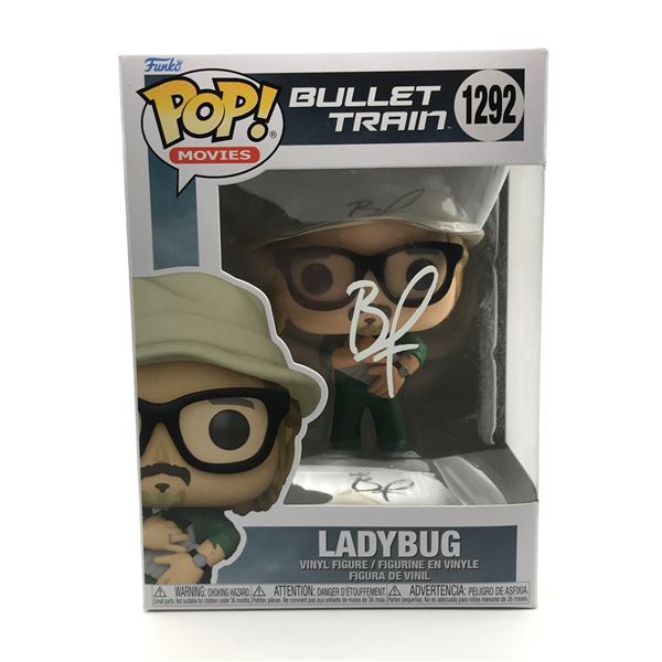 BRAD PITT SIGNED LADYBUG FUNKO POP - KB COA