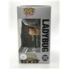 Image 2 : BRAD PITT SIGNED LADYBUG FUNKO POP - KB COA
