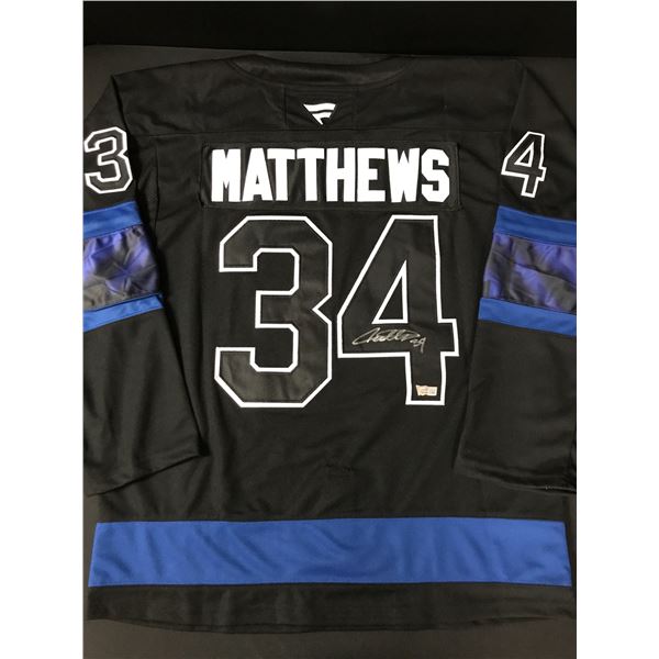 AUSTON MATTHEWS SIGNED TORONTO MAPLE LEAFS JERSEY - ACE COA