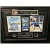 Image 1 : SIDNEY CROSBY SIGNED WINTER CLASSIC TICKET FRAMED DISPLAY (FRAMEWORTH COA) 24 X 36