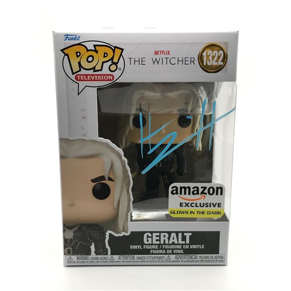HENRY CAVILL SIGNED GERALT FUNKO POP - KB COA