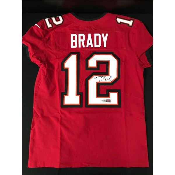 TOM BRADY SIGNED TAMPA BAY BUCCANEERS JERSEY - FANATICS COA