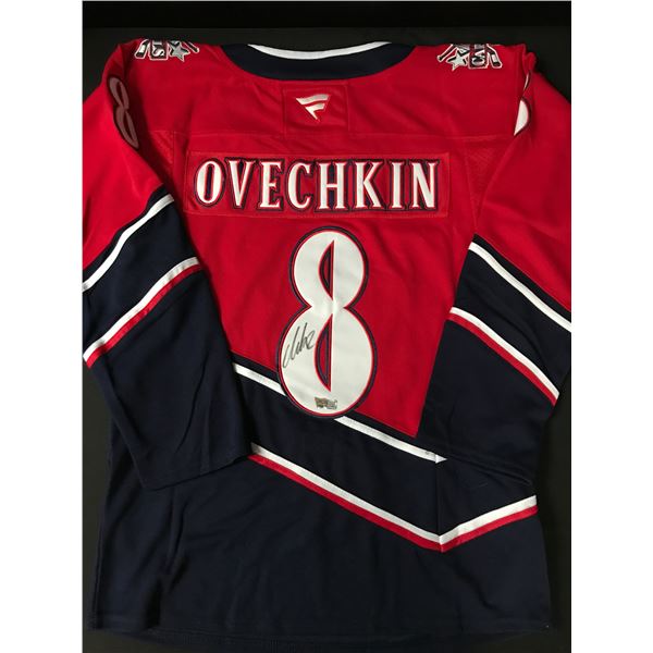 ALEXANDER OVECHKIN SIGNED WASHINGTON CAPITOLS JERSEY - ACE COA