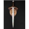 Image 1 : WOOD, ASTIN, BLOOM, SERKIS & RHYS DAVIS MULTI SIGNED LORD OF THE RINGS SWORD - WWOC COA