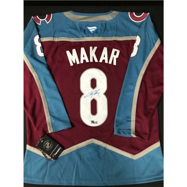 CALE MAKAR SIGNED COLORADO AVALANCHE JERSEY - ACE COA