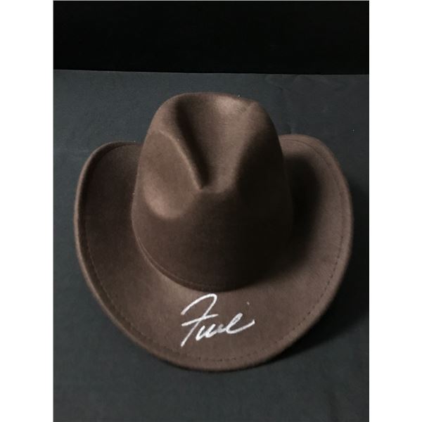FAITH HILL SIGNED 1883 COWBOY HAT (KB COA)