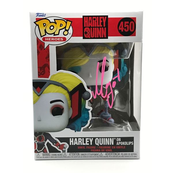 MARGOT ROBBIE SIGNED HARLEY QUINN FUNKO POP - KB COA