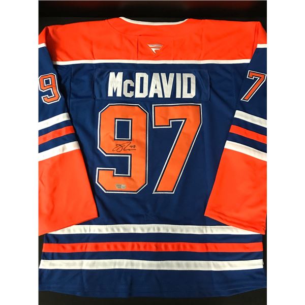 CONNOR MCDAVID SIGNED EDMONTON OILERS JERSEY - ACE COA