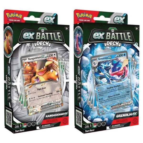 LOT OF 2 POKEMON TCG EX BATTLE DECK SEALED PACKS