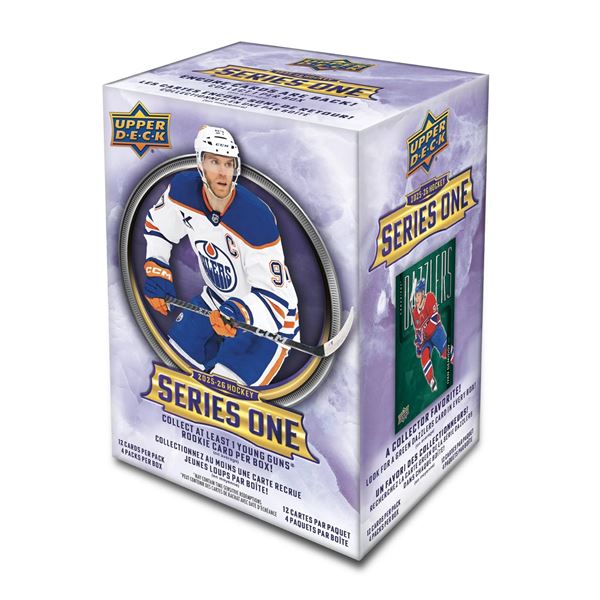 2025-26 UPPER DECK SERIES ONE SEALED TRADING CARD BOX