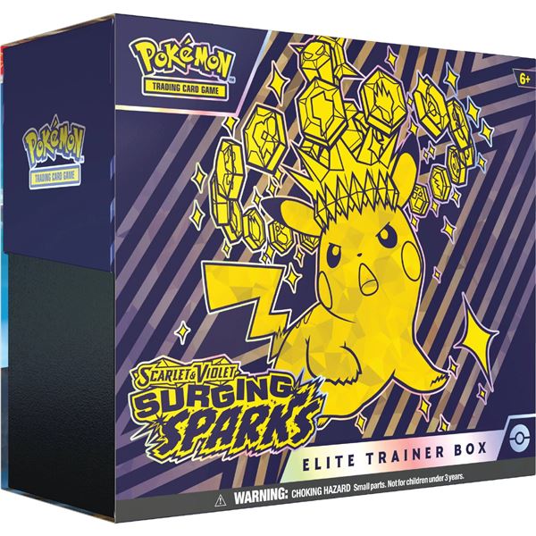POKEMON TCG SCARLET & VIOLET SURGING SPARKS ELITE TRAINER BOX SEALED