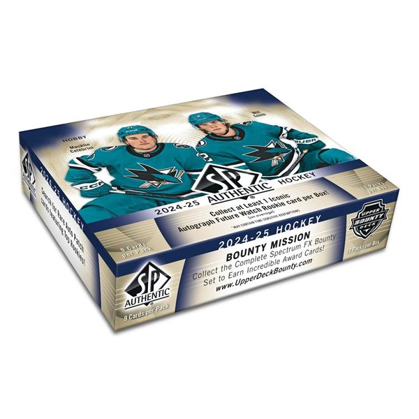 2024-25 SP AUTHENTIC HOCKEY SEALED TRADING CARD BOX