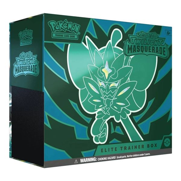 POKEMON TCG SCARLET & VIOLET TWILIGHT MASQUERADE SEALED ELITE TRAINER BOX