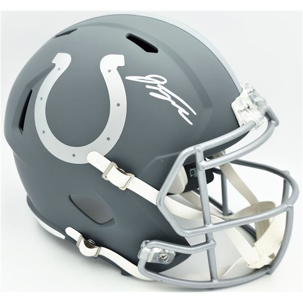 JONATHAN TAYLOR SIGNED INDIANAPOLIS COLTS FULL SIZE HELMET (BECKETT COA)