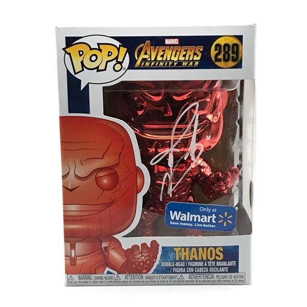 JOSH BROLIN SIGNED THANOS FUNKO POP - KB COA