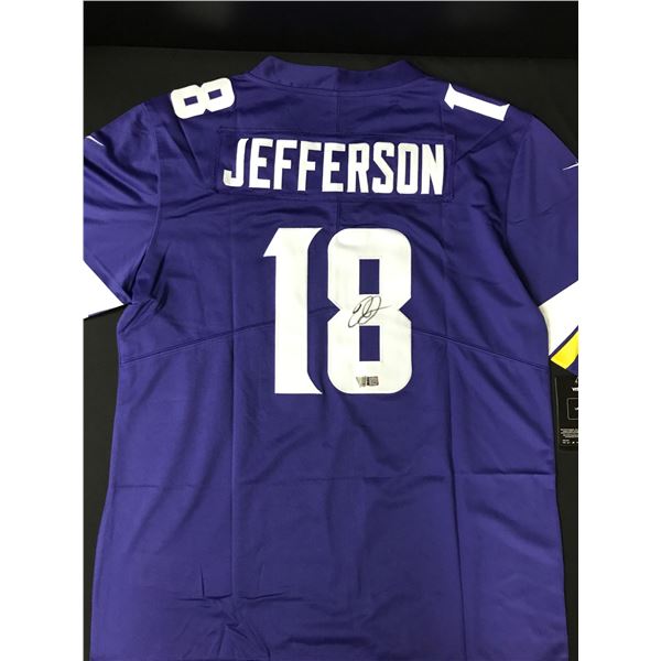 JUSTIN JEFFERSON SIGNED MINNESOTA VIKINGS JERSEY - ACE COA