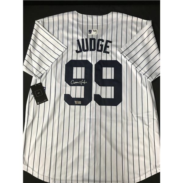 AARON JUDGE SIGNED NEW YORK YANKEES JERSEY - ACE COA