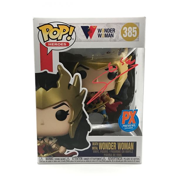 GAL GADOT SIGNED WONDER WOMAN FUNKO POP - KB COA