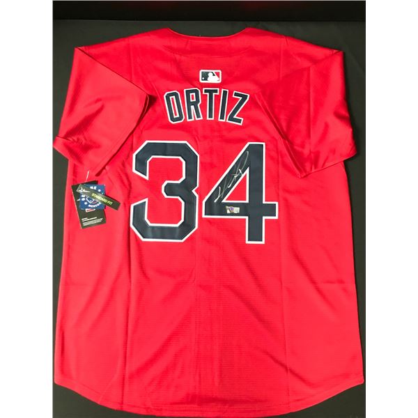 DAVID ORTIZ SIGNED BOSTON RED SOX JERSEY - ACE COA