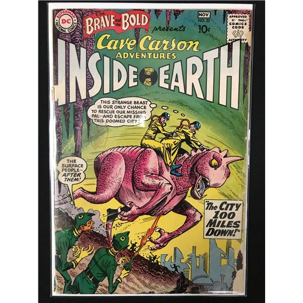 CAVE CARSON ADVENTURES INSIDE EARTH #32 - DC COMICS