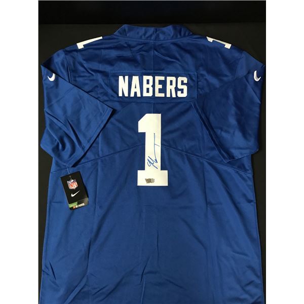 MALIK NABERS SIGNED NEW YORK GIANTS JERSEY - ACE COA