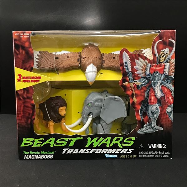 1998 TRANSFORMERS BEAST WARS MAGNABOSS - NEW IN BOX