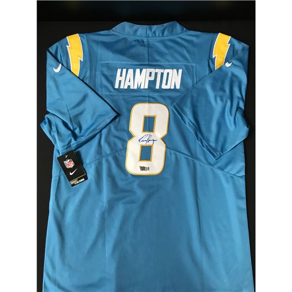 OMARION HAMPTSON SIGNED LOS ANGELES CHARGERS JERSEY - ACE COA