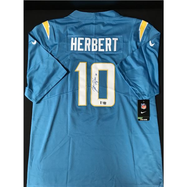 JUSTIN HERBERT SIGNED LOS ANGELES CHARGERS JERSEY - ACE COA
