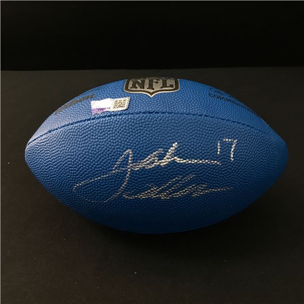 JOSH ALLEN SIGNED WILSON NFL MINI FOOTBALL (ACE COA)