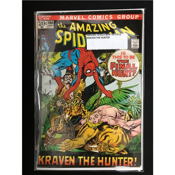 THE AMAZING SPIDERMAN #104 (1972) - MARVEL COMICS