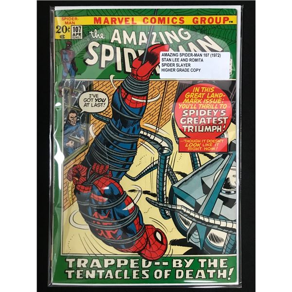 THE AMAZING SPIDERMAN #107 (1972) - MARVEL COMICS