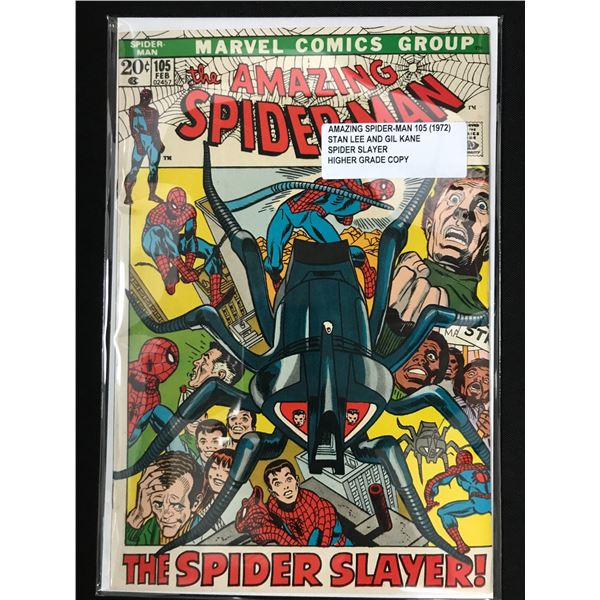 THE AMAZING SPIDERMAN #105 (1972) - MARVEL COMICS