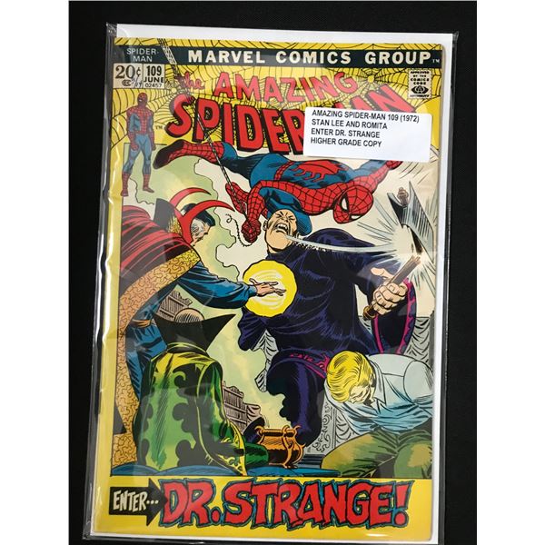 THE AMAZING SPIDERMAN #109 (1972) - MARVEL COMICS