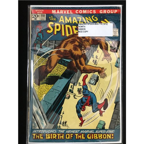 THE AMAZING SPIDERMAN #110 (1972) - MARVEL COMICS