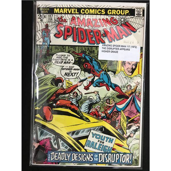 THE AMAZING SPIDERMAN #117 (1972) - MARVEL COMICS