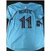 Image 1 : BO BICHETTE SIGNED TORONTO BLUE JAYS BASEBALL JERSEY - JSA COA